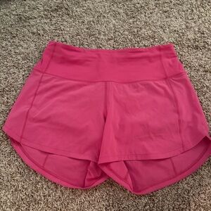 Lululemon Speed Up High Rise Shorts 4”